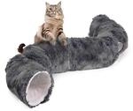 CanadianCat Company | Premium Katzentunnel mit Schlafplatz Otis Dunkelgrau