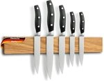 Magnetleiste Messer aus Eichenholz KYLO [STARKER MAGNET] - 40cm Breite |...