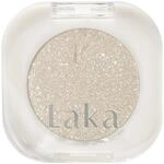 LAKA Mono Single Eyeshadow 922 Snow, Hochpigmentierter Lidschatten, einfach
