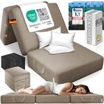 KESSER&reg; Klappmatratze 75 x 195 x 15 cm G&auml;stematratze 3-Fach faltbar zum Sitzhocker