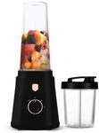 Berlinger Haus- Smoothie-Maker-Blender mit Flasche, Kollektion Schwarze Rose