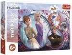 Trefl, Puzzle, 15374 Schwesterliches Abenteuer, 160 Teile, Disney Frozen 2, f&uuml;r