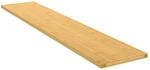vidaXL Wandregal 100x20x1,5 cm Bambus