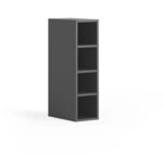 Vicco Aufbewahrungsregal RULA, Anthrazit 20 x 81.6 cm