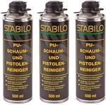3x Pistolenreiniger 500ml | Schaumreiniger, PU Reiniger, Reinigungsmittel,...