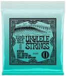 Ernie Ball Concert/Soprano Ball End Nylon-Ukulele-Saiten, Schwarz