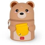 Legami - Super Kawaii Federm&auml;ppchen, 13x19x13 cm - Teddy Bear | Dual-Use, weiches