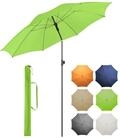 FARE Sonnenschirm Gr. L - 200 cm Durchmesser - UV-Schutz 50+ f&uuml;r Balkon Garten