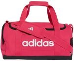 adidas Unisex Essentials Linear Duffel Bag Duffel_Bag, Power pink/White, S