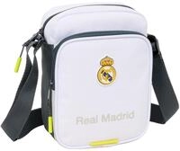 safta Real Madrid Equiicion 25/26 Umh&auml;ngetasche mit Au&szlig;entasche, Aktentasche,