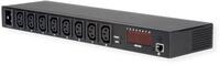 VALUE IP-Steckdosenleiste 8fach, 19"-Rackmount