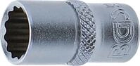 BGS 10779 | Steckschl&uuml;ssel-Einsatz Zw&ouml;lfkant | 6,3 mm (1/4") | SW 9 mm | Antrieb