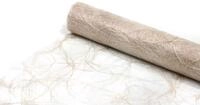 Deko AS GmbH Sizoweb Tischband walnuss 60 cm Rolle 25 Meter - 64-600-25-039