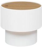 ATMOSPHERA CREATEUR D'INTERIEUR Couchtisch Enola, Wei&szlig;