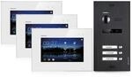 Balter EVO Video T&uuml;rsprechanlage, Touchscreen, 3X 7 Zoll Monitor, T&uuml;rstation...