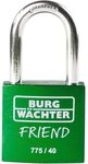 Burg-W&auml;chter Zylinder-Vorhangschloss 775 40 35 Gr&uuml;n SB