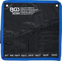 BGS 30300-LEER | Leertasche f&uuml;r Doppelringschl&uuml;ssel-Satz Art. 30300 