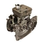 Husqvarna Motor komplett mit Kurbelgeh&auml;use, Zylinder und Kolben 585451501 f&uuml;r