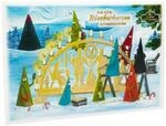 Original Crottendorfer R&auml;ucherkerzen Adventskalender im Querformat - 24