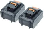 vhbw 2X Akku kompatibel mit WORX Landroid WG779E.1 | WG790E, WG583E.9, WG791E,