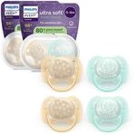 Philips Avent ultra soft Schnuller &ndash; kiefergerecht geformtes Design, f&uuml;r Babys von