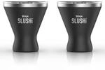 Ninja SLUSHi Cocktailbecher mit Deckel, 2er-Set, 295 ml, Schwarz | Offizielles Ninja