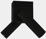 Proiettori Prolix Double 13.6 Bianco Caldo &ndash; 2700 K CRI 90 Phase Cut Nero 434...