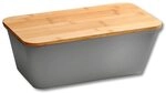 Kesper | Brotbox, Material: Kunststoff, Bambus, Ma&szlig;e: B: 35 x H: 14 x T: 20 cm,