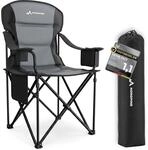 NORDPINE Campingstuhl faltbar bis 250 kg &ndash; Stabiler Klappstuhl Camping mit