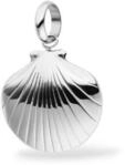 Purelei Muschel Charm f&uuml;r Damen, maritimer Anh&auml;nger aus Edelstahl in...