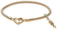 PANDORA Damen-Armband Geschenkset Seepferdchen Goldfarben 28910 | s&uuml;&szlig;es...