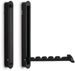 SOTECH Moderner Klapphaken ZILLY zum Einlassen schwarz 140 x 16 mm BA 128mm 