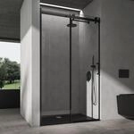 doporro Nischent&uuml;r Duscht&uuml;r 110x195cm Duschkabine Schiebet&uuml;r Klarglas | 8mm