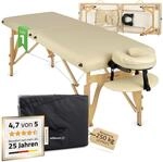 HABYS Sonia Massageliege klappbar aus Holz mit 2 Zonen, 165 &times; 60 cm,...