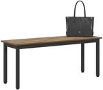 vidaXL Bank Kunsthandwerk Eiche 110 x 35 x 45 cm Holzwerkstoff