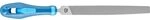 PFERD TOOLS Werkstattfeile Flachspitz, 150mm, rechteckige, spitz zulaufende...