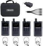 4er Set Albrecht Multicom 2" Funkger&auml;te
