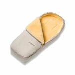 Hofbrucker Lammfell-Fu&szlig;sack Alaska, Mumienform | F&uuml;r Kinderwagen und Buggy,...