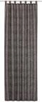 Elbersdrucke Gardine Schlaufenschal Metropolis 07 grau Blickdicht 255 x 140 cm