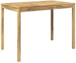 vidaXL Gartenbar-Tisch Wei&szlig; 147 x 88,5 x 105 cm Massivholz Akazie |...
