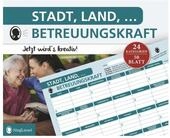 SingLiesel Stadt, Land, Betreuungskraft &ndash; Spielblock im Stadt Land Fluss Stil f&uuml;r
