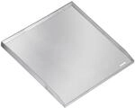 BBQ-Toro Edelstahl Grillplatte | 40 x 41,5 cm | BBQ Plancha, Grillplancha 