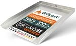 Grillrost.com Das Original Edelstahl Grillplatte - Plancha 43,5 x 33cm - f&uuml;r...