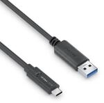 PureLink USB-C auf USB-A Kabel, Ladekabel, USB 3.1 Gen 2, 10GB/s, 0,5m | USB Kabel