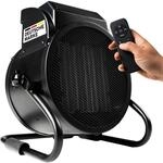 BRAST Keramik Heizl&uuml;fter 3000W | mit Temperaturf&uuml;hler | LED-Bedienfeld 