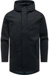 Ragwear Herren lange wasserdichte und atmungsaktive &Uuml;bergangsjacke Mantel mit