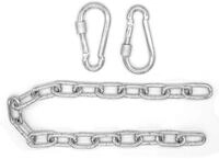 AMANKA 230kg H&auml;ngesessel Kette - 50cm Aufh&auml;ngung - 2 Karabiner - f&uuml;r Schaukel