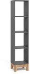 VitaliSpa Kinderregal Malia, Grau/Artisan, 35.2 x 159.5 cm | geeignet zur