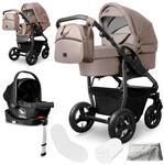 Bergsteiger Capri Kombikinderwagen 4-in-1 Babywanne Sportsitz Isofix |...