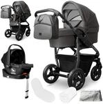 Bergsteiger Capri Kombikinderwagen 4-in-1 Babywanne Sportsitz Isofix |...